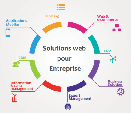 solutions web pour Entreprises ERP FULL WEB PROJET AGILE Algérie